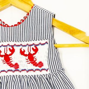 NWT Smocked Crab Dress